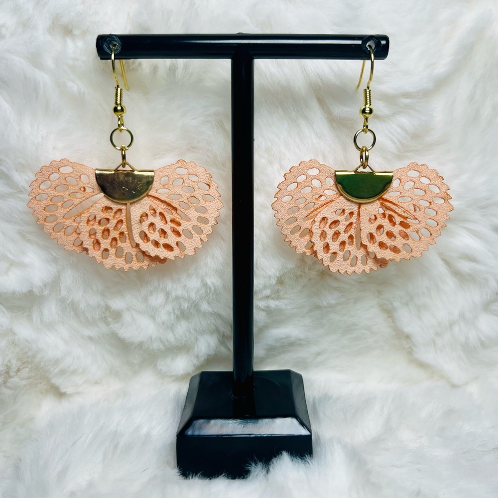 Dangle Peacock Tail Earrings